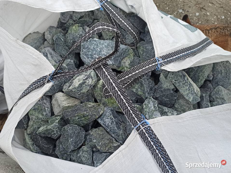 Kamień do gabionu zielony gabion Biała Marianna Oświęcim