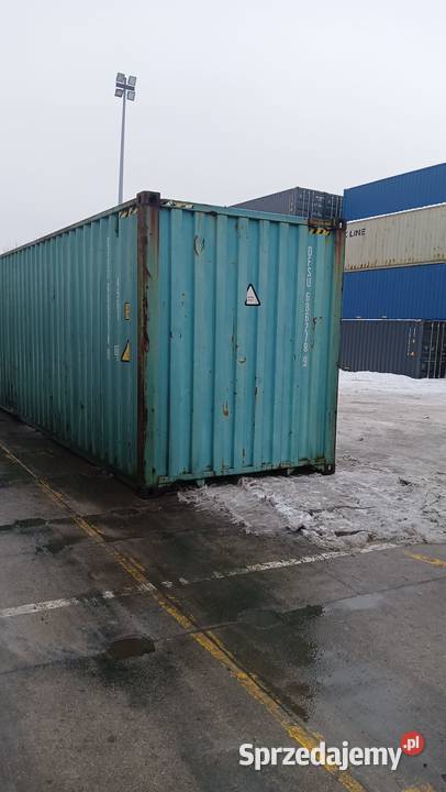 Kontener morski 40HC 12m Pewny Kontener Kielce
