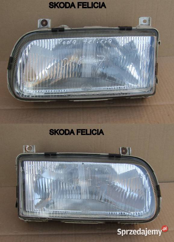 LAMPA PRZEDNIA LEWAPRAWA SKODA FELICIA 9497r Oświetlenie Mysłaków sprzedam