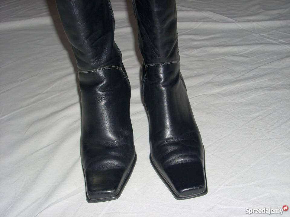 BUTS skórzane kozaczki j nowe 38 385 Kozaki Nowy Sącz