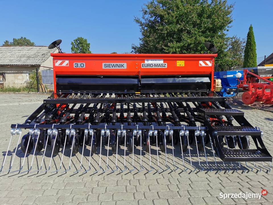 Siewnik zbożowy 25273 stopkowy 2talerzowy sprzedam