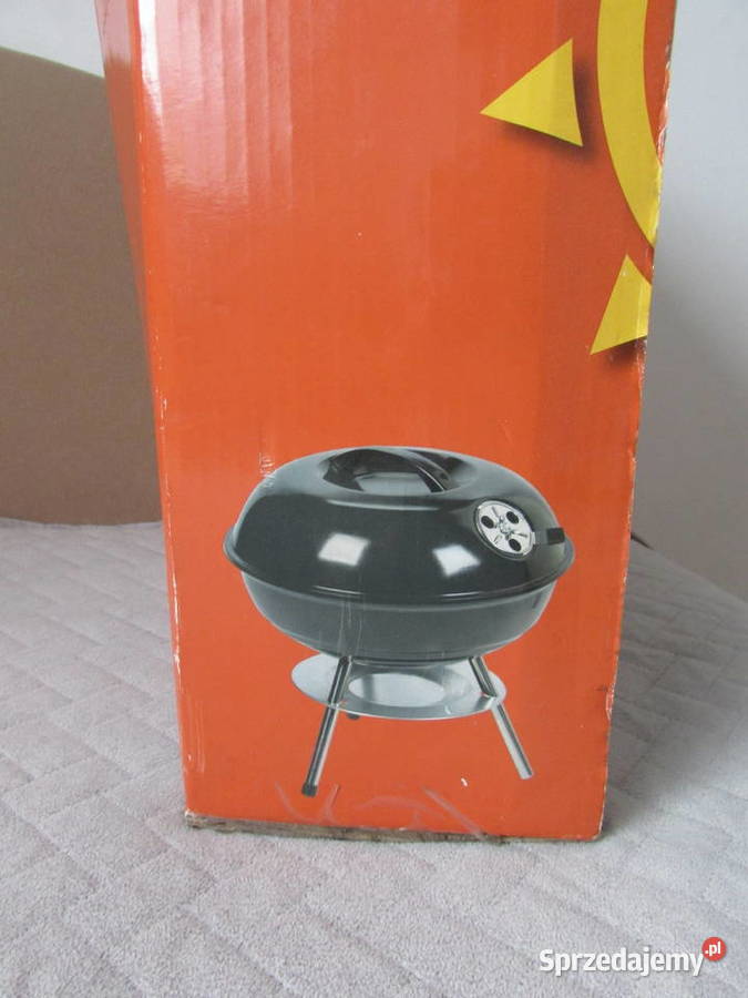 grill węglowy przenośny na nóżkach BBQ Kraków