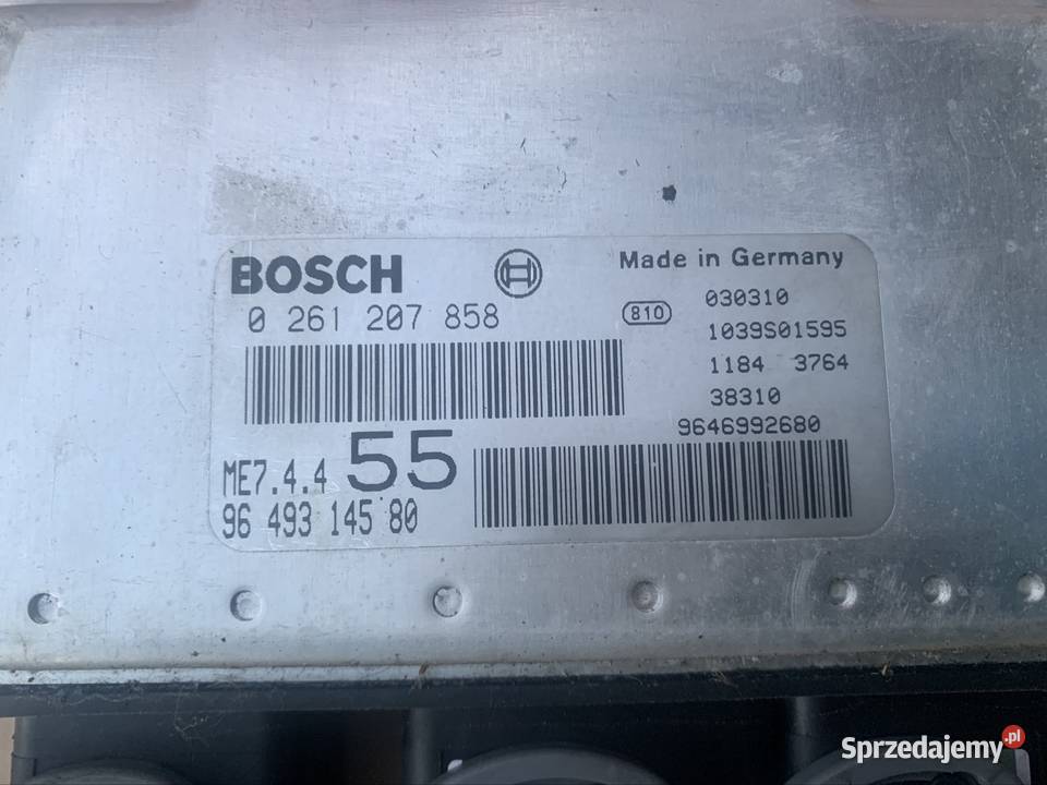 9649314580 komputer sterownik silnika citroen c2 Szczecin