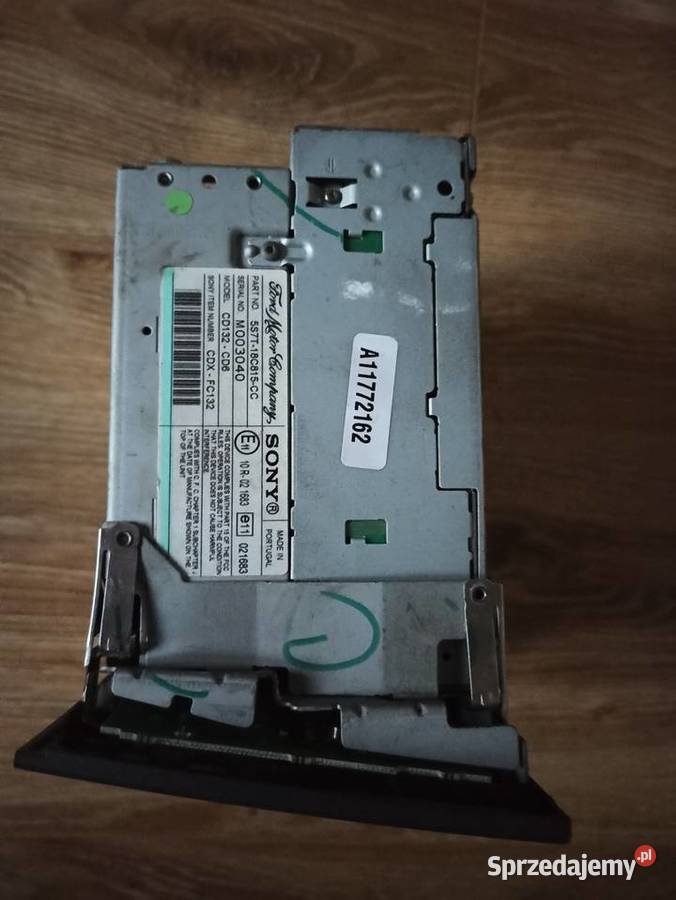 Radio Sony Ford 6000 CD Mondeo Mk3 Focus Mk2 C Sieradz sprzedam