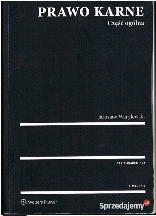 Prawo karne Część ogólna Rumia