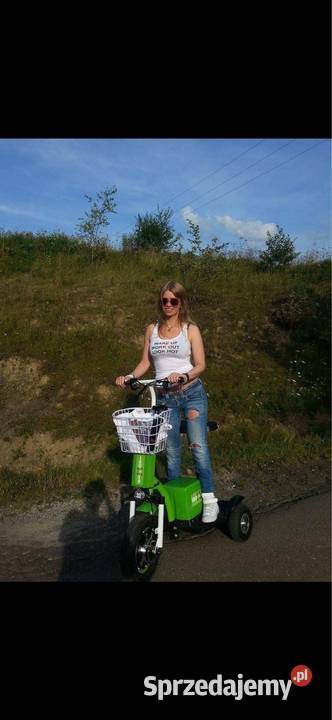 Pojazd trojkowolowy segway Aleksandrów Łódzki