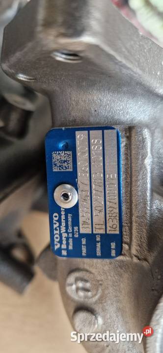 Turbosprężarka Volvo XC90 2018r 20 tdi Silniki i osprzęt