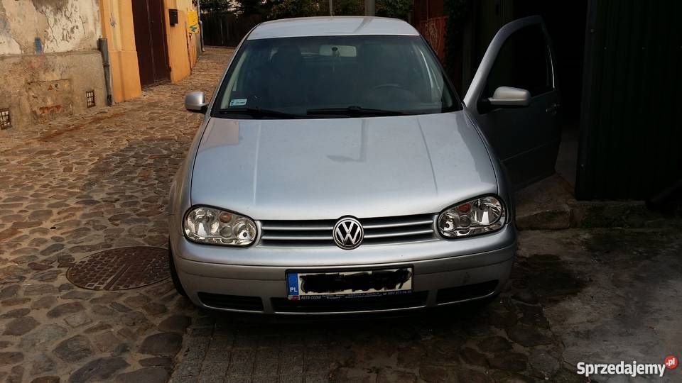 VW GOLF IV TDI 19 2003r Srebrny metalic elektryczne szyby Starachowice