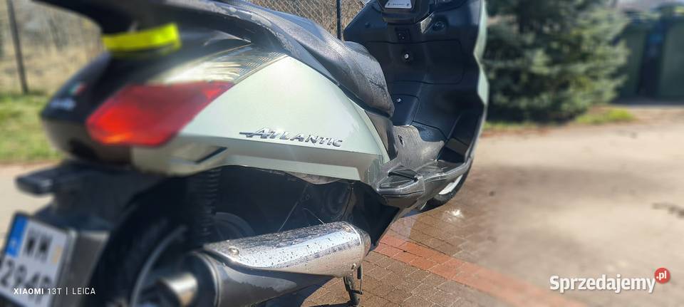 Aprilia Atlantic 500 grzane manetkiwysoka skuter mazowieckie Cisie