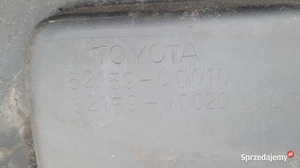 TOYOTA YARIS I 1 9902 ZDERZAK TYL TYLNY Ruda Śląska