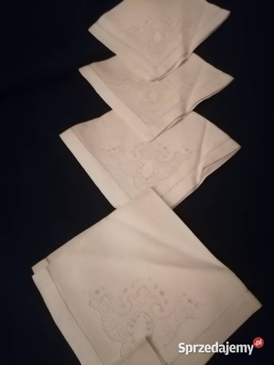 Serwety z haftowany logo Produkcja Niemcy Gdańsk sprzedam