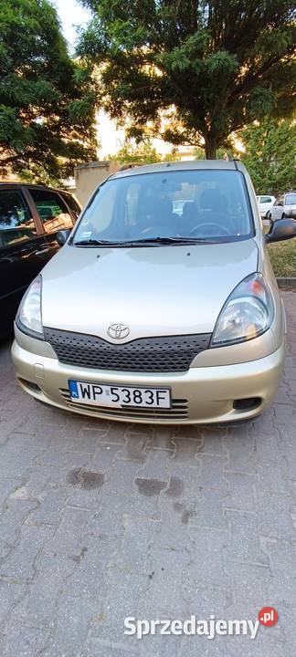 Toyota Yaris Verso D4D spanie w vanie welurowa tapicerka warmińsko-mazurskie Olsztyn