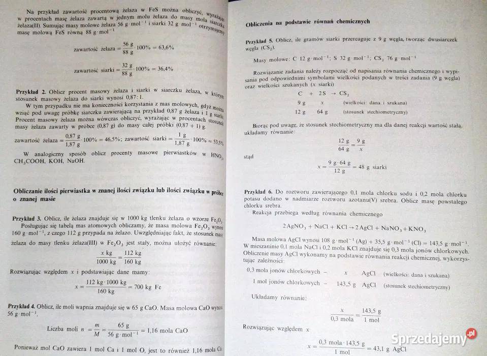 Chemia szkół przemysłu spożywczego Tadeusz