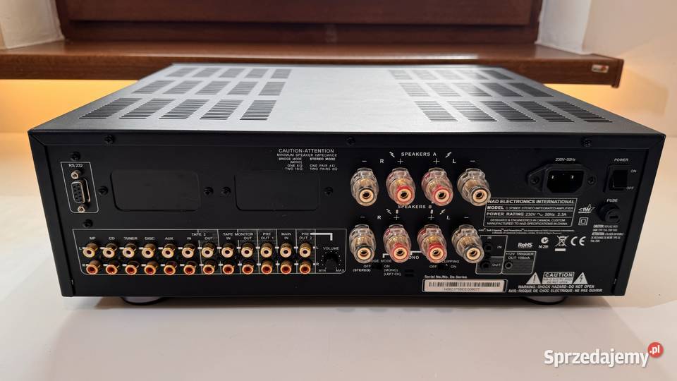 Wzmacniacz C375BEE idealny technicznie 2 x 150W Kryspinów