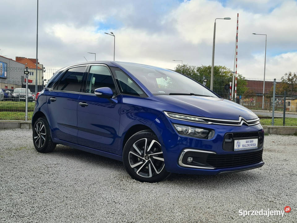 Citroen C4 Picasso SzklanyDach Navi Kamera Xenon aluminiowe felgi wielkopolskie Wągrowiec