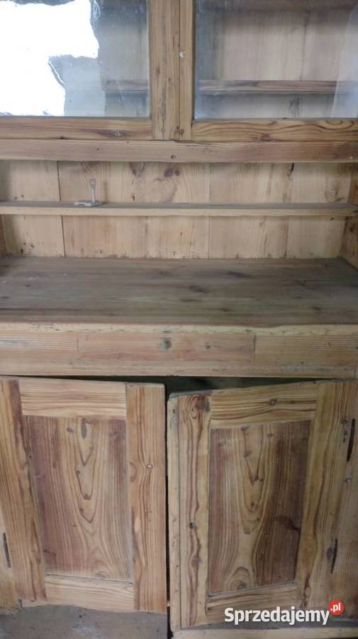 Kredens Kuchenny drewniany Antyk Woźniki