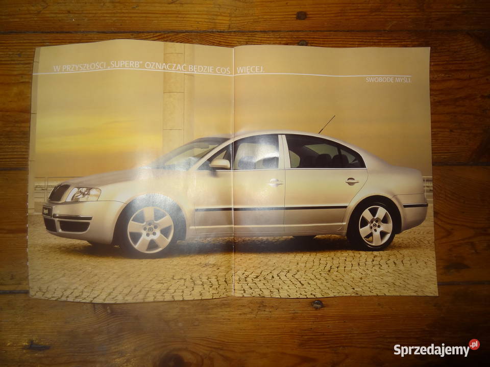 Skoda Superb katalog 2002 Książki i Podręczniki