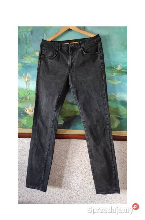 szare spodnie cargo jeansy dżinsy męskie casual Rozmiar XL świętokrzyskie Kielce