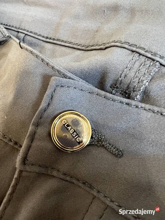 Spodnie rurki szare grafitowe podkarpackie Jasło