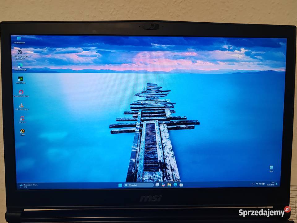MSi Gs73 Gamingowy laptop Wielkie Oczy