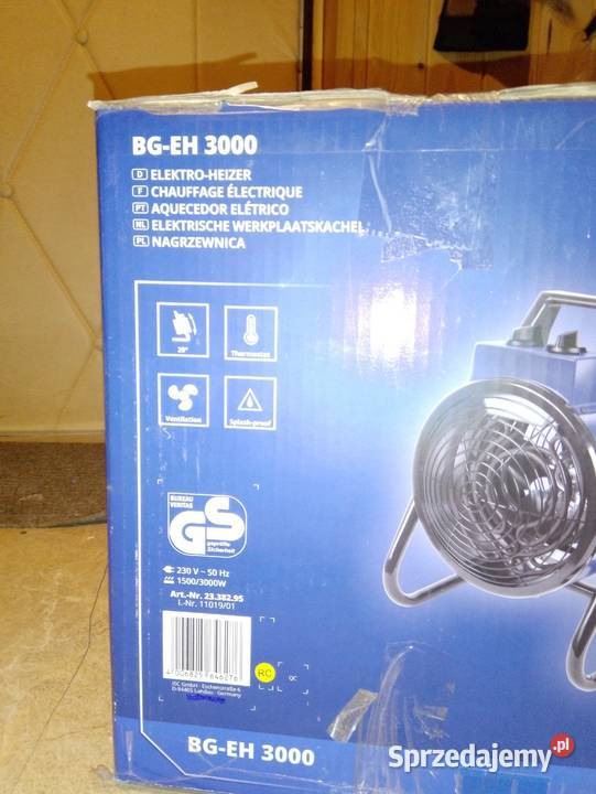 Termowentylator 3000W Einhell Nowy Nowy Dwór Mazowiecki sprzedam