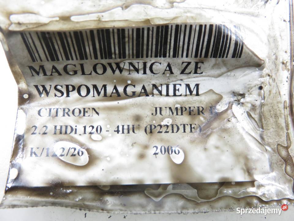 MAGLOWNICA CITROEN JUMPER II 01341019080 Przekładnie kierownicze