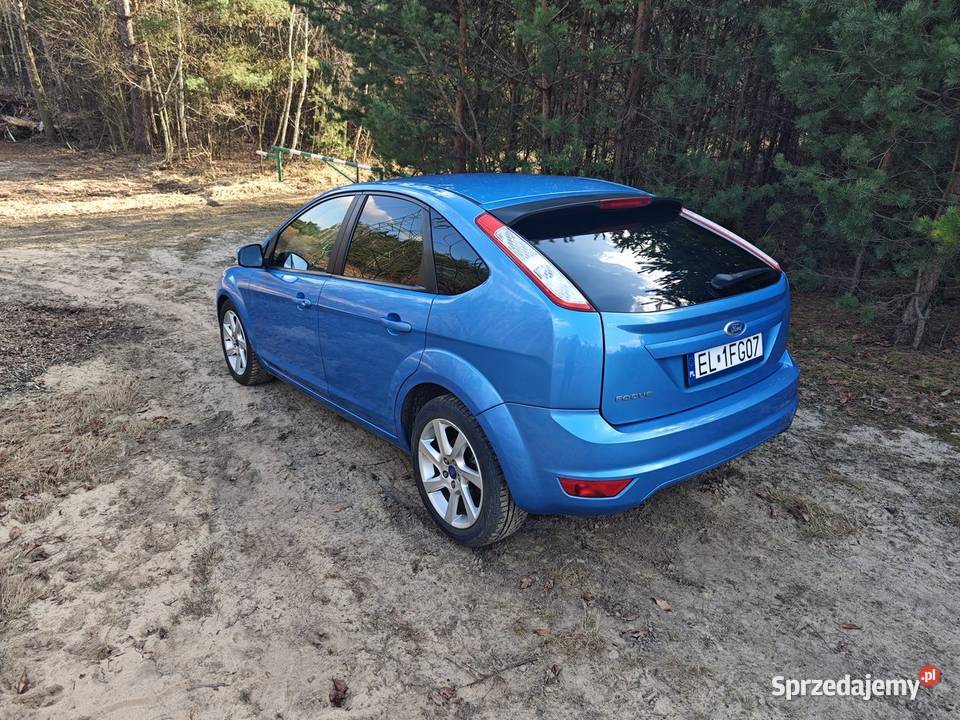 Ford Focus 16 16V Błękitny nieuszkodzony Zgierz