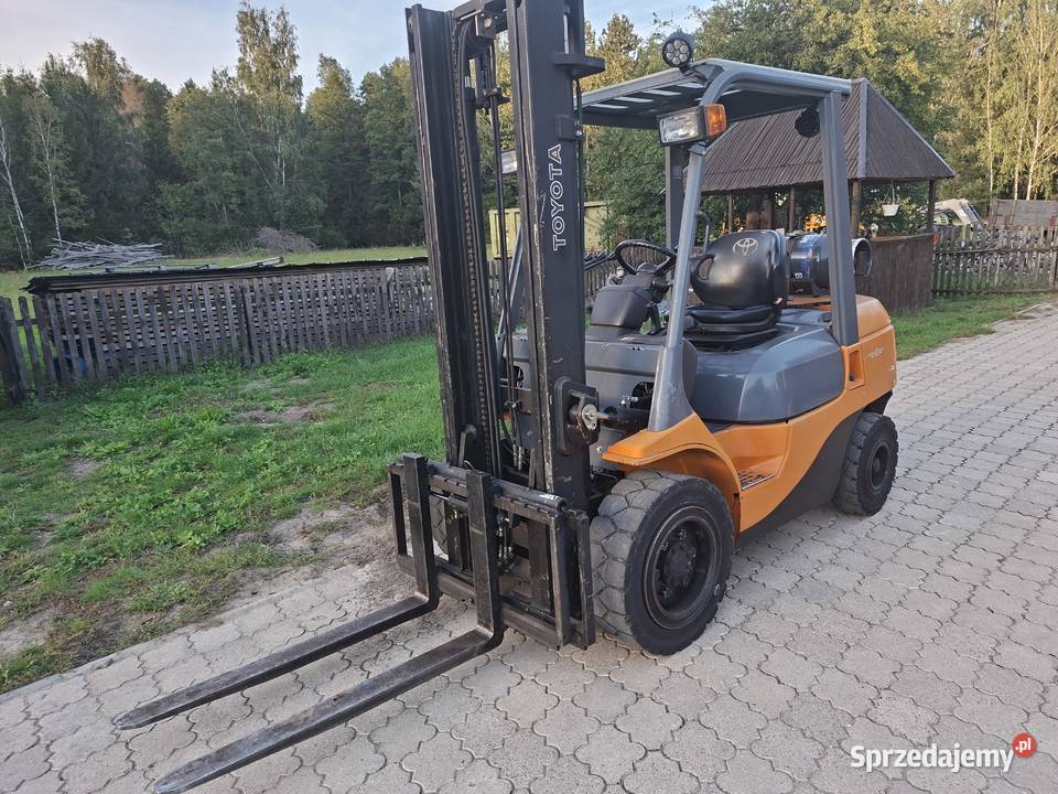 Wózek Widłowy Toyota 7FG30 LPG 3T Stan Idealny Krypno Kościelne sprzedam