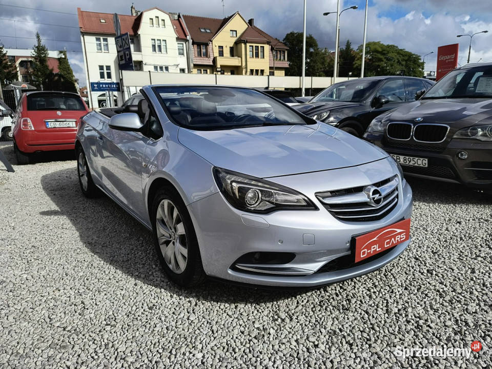 Opel Cascada NAVI grzana kierownica czujniki PDC immobilizer kujawsko-pomorskie Bydgoszcz