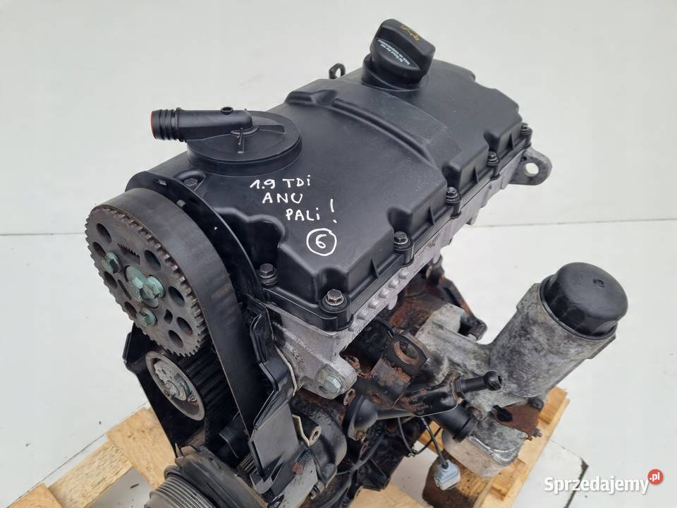SILNIK SILNIK VW Sharan 0010r 19 TDI 90 pali ANU lubelskie Janów