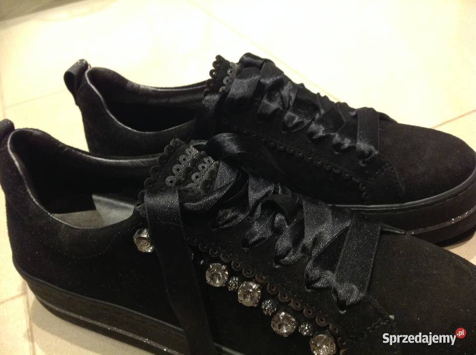 Sneakersy Buty Skórzane Damskie MARIPE 375 Nowe Nowa Sól