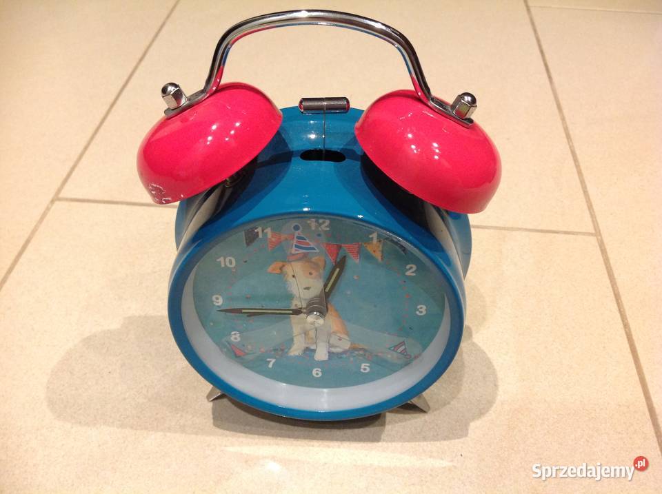 Zegarek Budzik Metalowy metal Nowa Sól