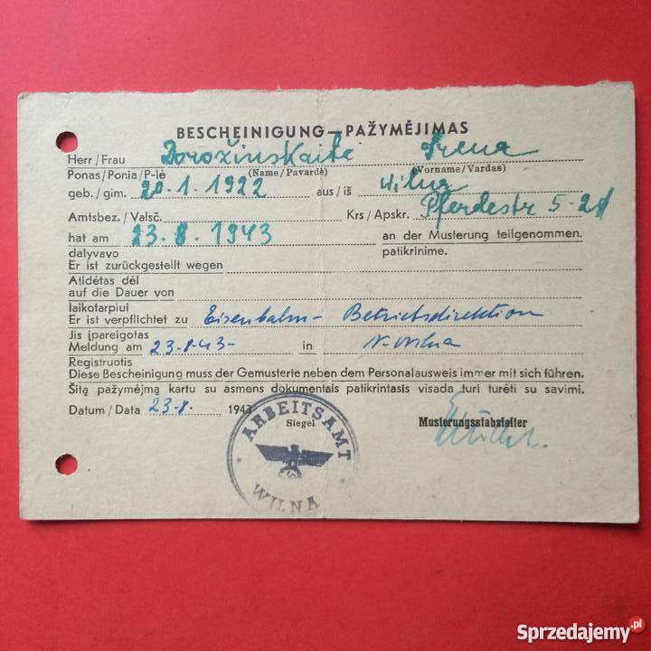 852 Certyfikaty Szczecin sprzedam