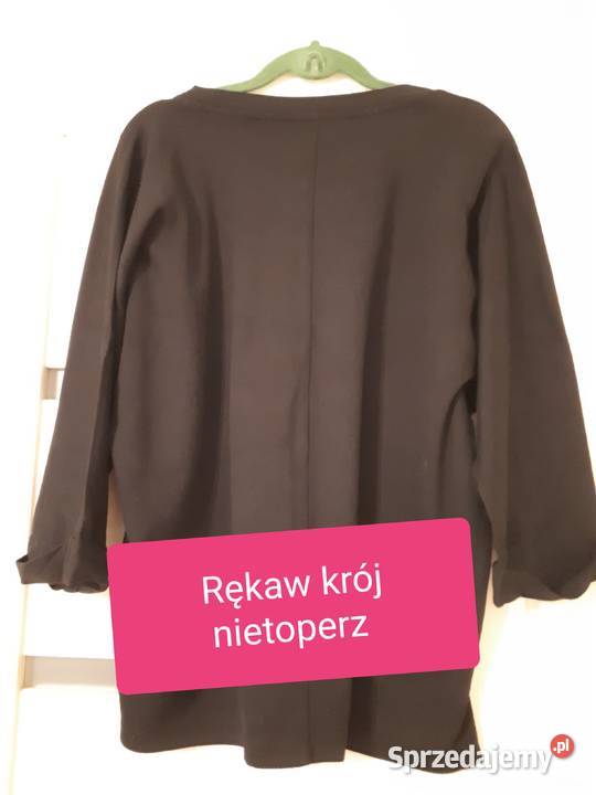 Bluza qs czarna z dwiazdą z cekinów Stargard
