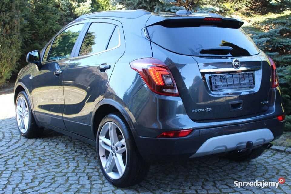 Opel Mokka X Benzyna 140 4x4 Opłacony lakier metallic Lubań