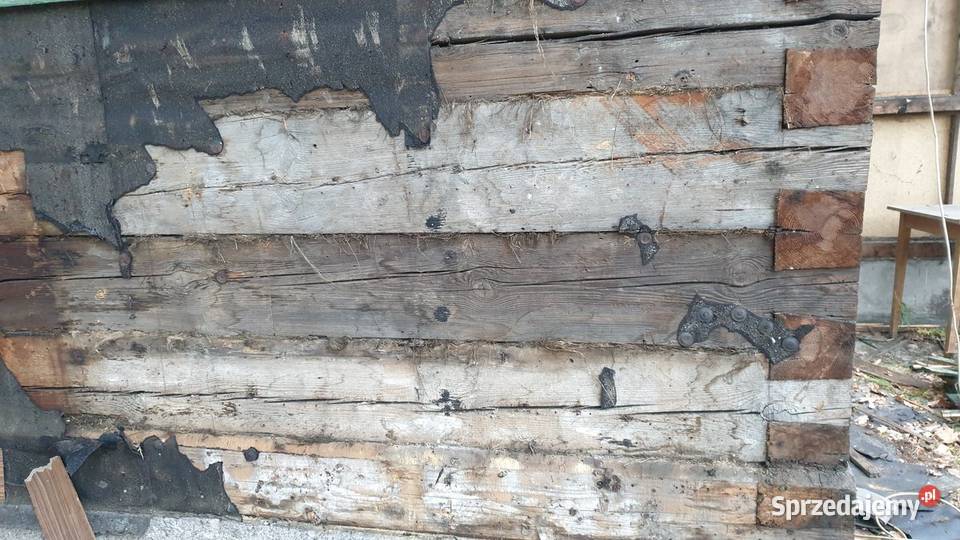 Dom do przeniesienia bal drewno deski 100m2