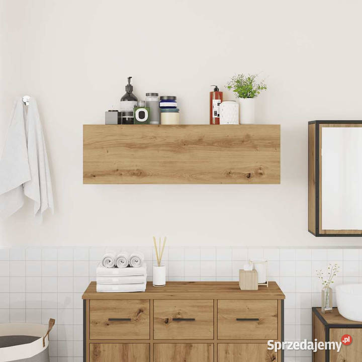Wisząca szafka łazienkowa dąb artisan 100x25x30 Warszawa sprzedam