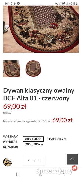 Sprzedam owalny chodnik kujawsko-pomorskie