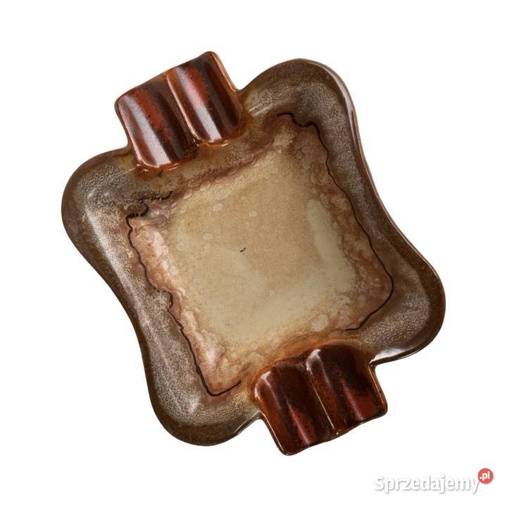 Popielniczka ceramiczna fat lava sygnowana Antyki, Sztuka, Kolekcje Warszawa
