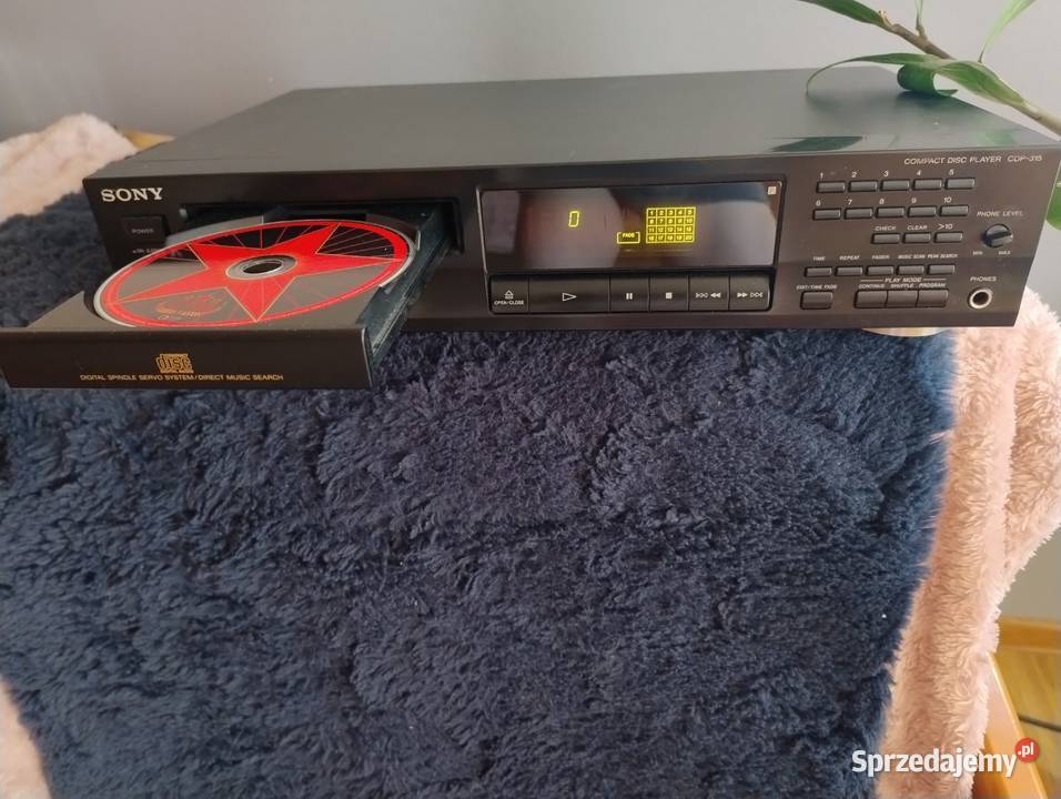 Odtwarzacz CD sony cdp 315 podkarpackie Trzebuska