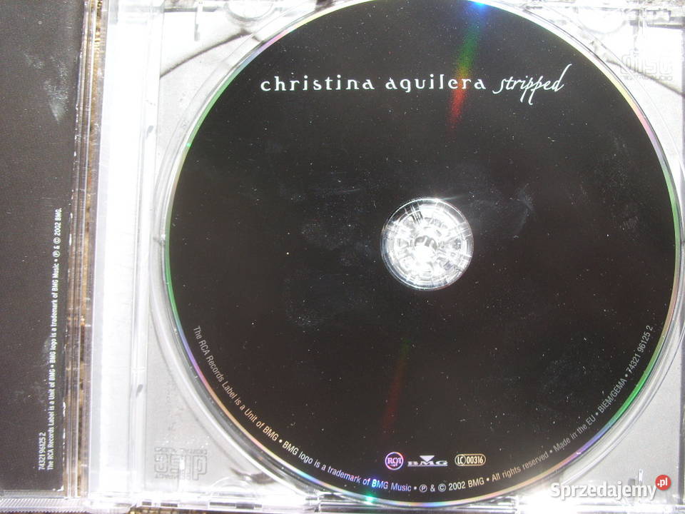 Pop CD CHRISTINA AQUILERASTRIPPED 2002 Płyty i kasety Wołów
