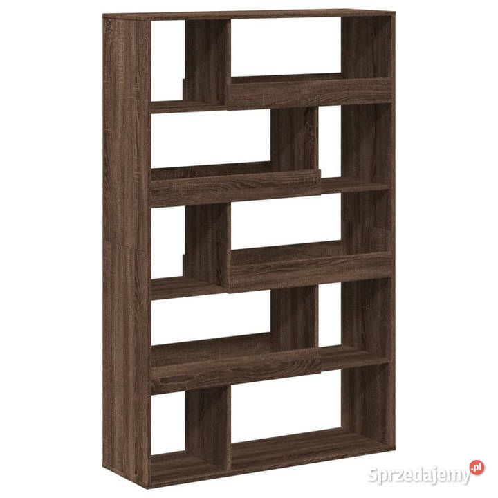 Regał dąb brązowy 100x33x1565 materiał Meble Warszawa