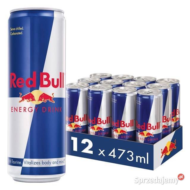 RED BULL NAPÓJ ENERGETYCZNY 473ml