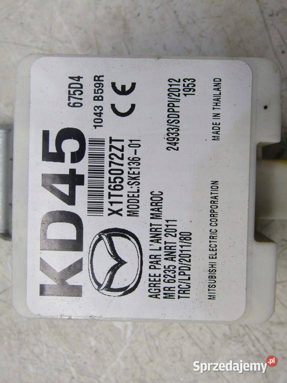 MODUŁ STEROWNIK ANTENY MAZDA 2 DJ KD45675D4 osobowe Pozostałe lubelskie sprzedam