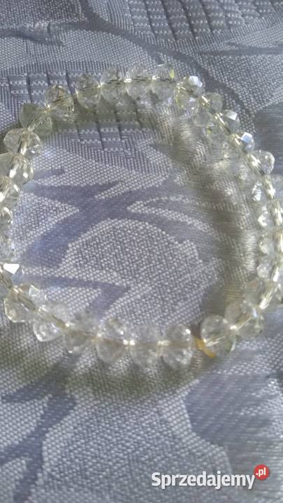 TRZY BRANSOLETY Z FALSETOWANYCH KORALIKÓW Piła