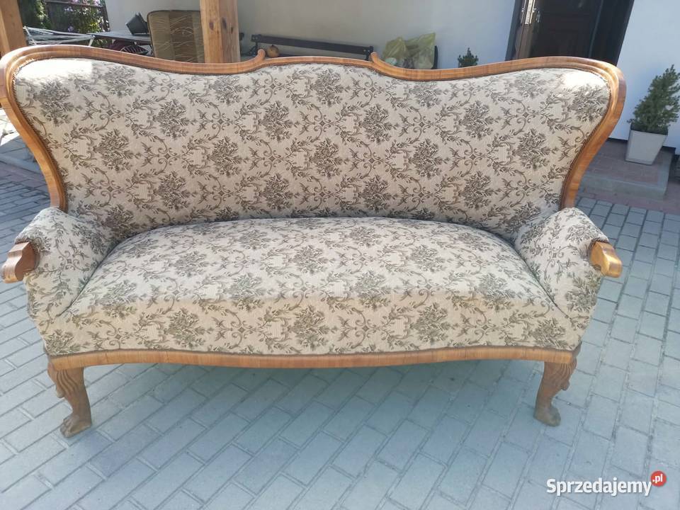 Sofa Ludwikowska Stół Krzesła Barowe Hokery Łańcut