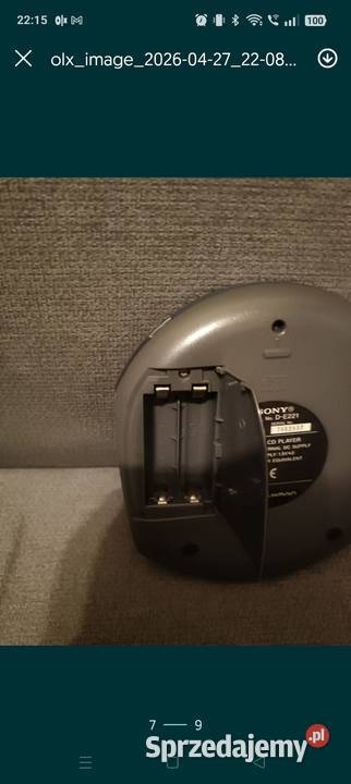 Walkman Sony na cd Poznań