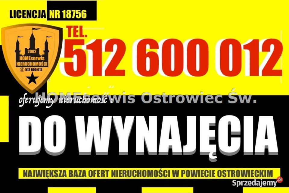 Mieszkanie Ostrowiec Świętokrzyski 48m2 Piętro 1 Nieruchomości świętokrzyskie sprzedam