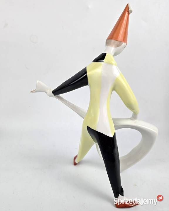 Klaun z gitarą Art Deco Jen Hanzly Aquincum Pomiechówek