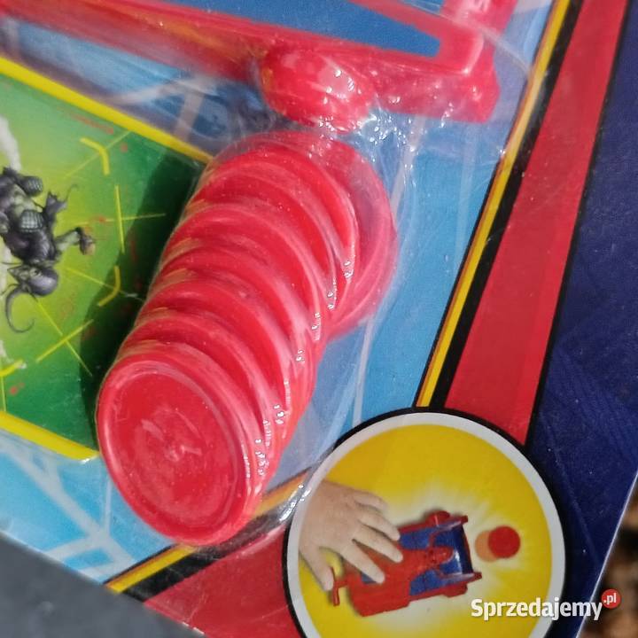 zabawkowa wyrzutnia dysków i kart z serii Marvel Poznań